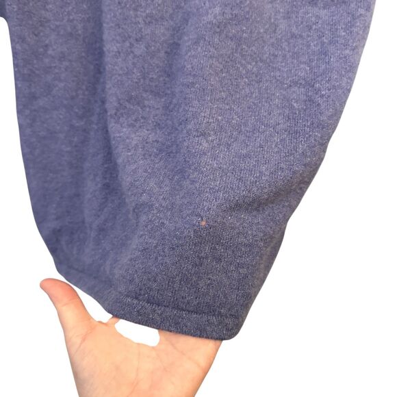 Charter Club Purple 2-Ply Cashmere Knit Turtleneck Sweater – Size M - Picture 3 of 6